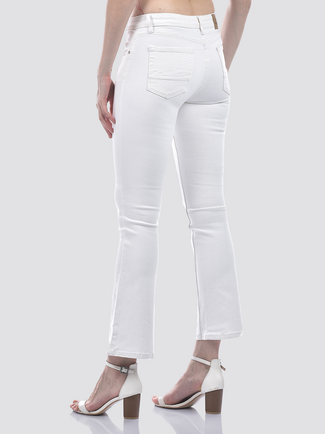 Numero Uno Women White Bootcut Sustainable Jeans